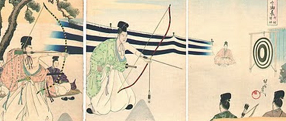 Capa do livro "A arte cavalheiresca do arqueiro Zen"