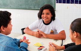 Portas abertas: escolas de Caraguatatuba oferecem projeto Matemtica Ldica nas Frias